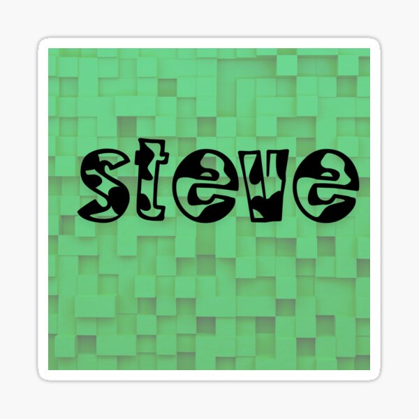 Item preview, steve minecraft fan art designed and sold by ZenFray.
