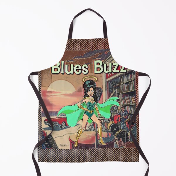 Item preview, Blues Buzz AMY Superhero designed and sold by Hen-C-Art.