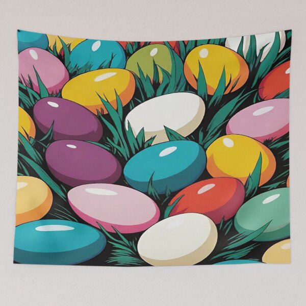 Item preview, Colorful Easter eggs. designed and sold by DaliaSabryTee.