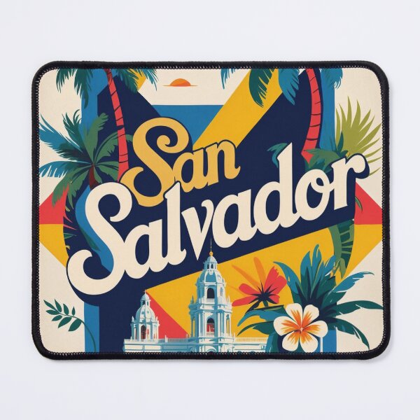 Item preview, San Salvador El Salvador Vintage Travel Tourism designed and sold by TravelersGems.