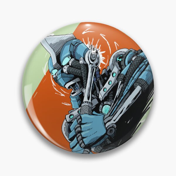Item preview, mind wrenching robot designed and sold by Ink8oy.