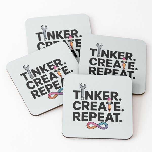 Item preview, Tinker. Create. Repeat. designed and sold by Jollys-ArtShop.