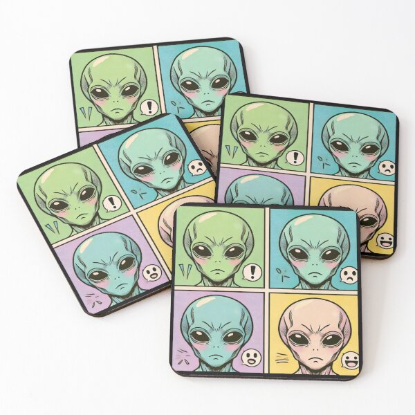 Item preview, Alien Pop Art designed and sold by Planetporridge.