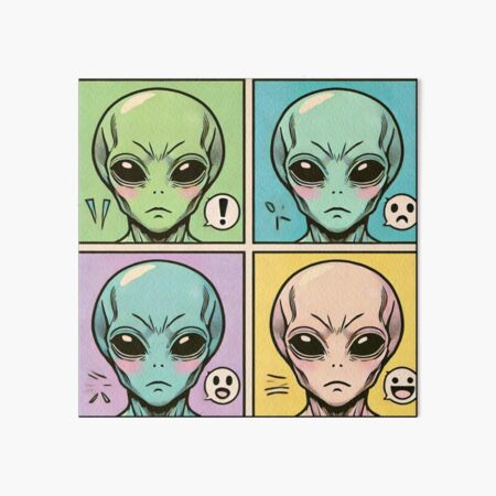 Item preview, Alien Pop Art designed and sold by Planetporridge.