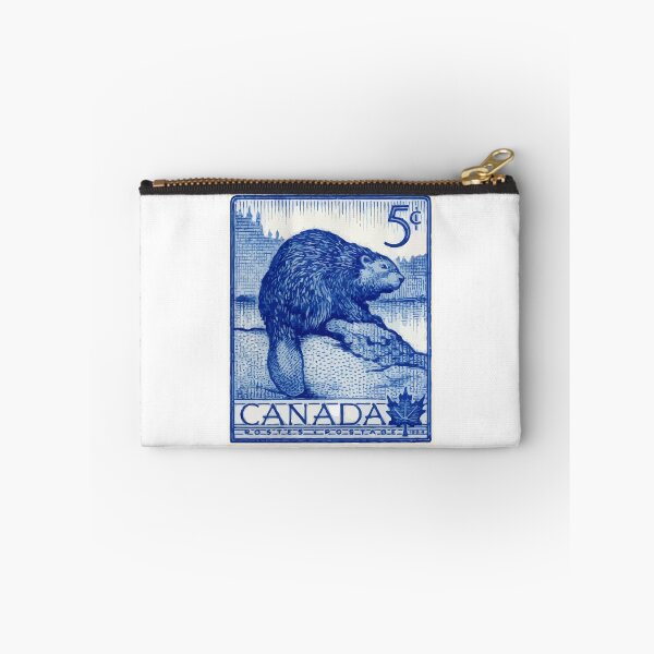 Item preview, Vintage Canadian Postage Stamp Beaver designed and sold by Angry Swan Designs.