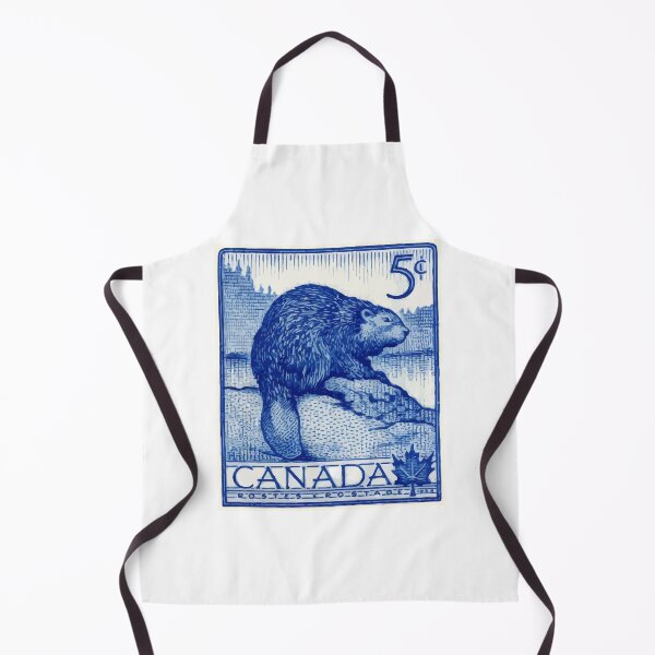 Item preview, Vintage Canadian Postage Stamp Beaver designed and sold by Angry Swan Designs.