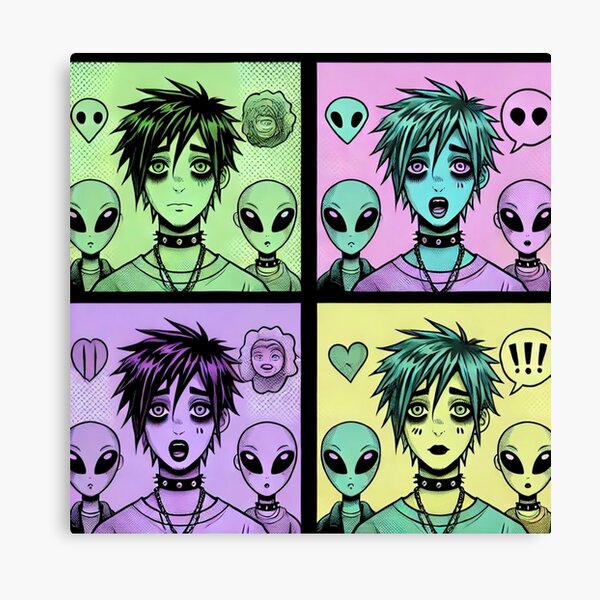 Item preview, Alien Friends designed and sold by Planetporridge.