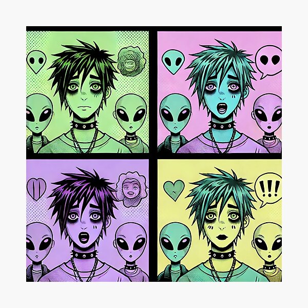 Item preview, Alien Friends designed and sold by Planetporridge.