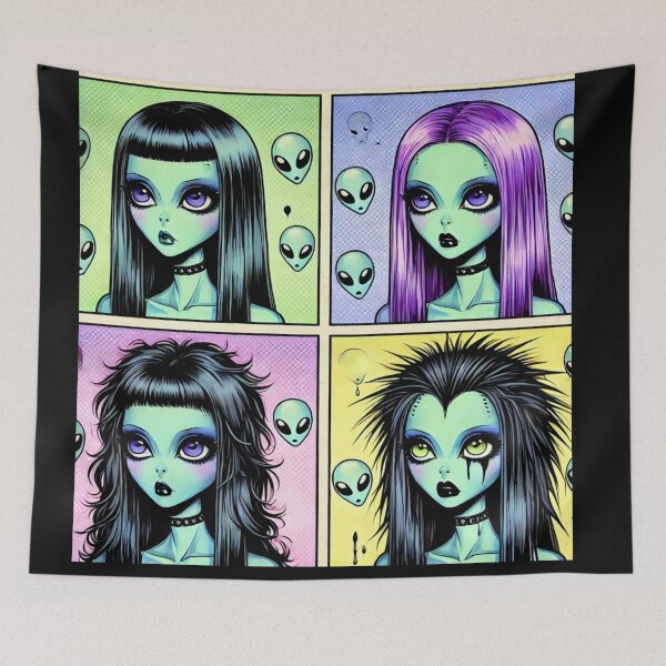 Item preview, Alien Woman designed and sold by Planetporridge.