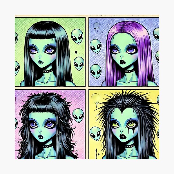 Item preview, Alien Woman designed and sold by Planetporridge.