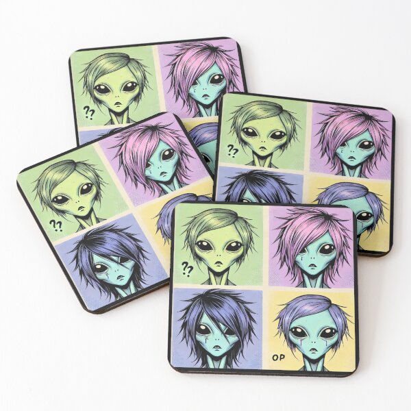 Item preview, Alien Emo designed and sold by Planetporridge.