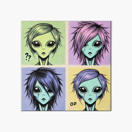 Item preview, Alien Emo designed and sold by Planetporridge.
