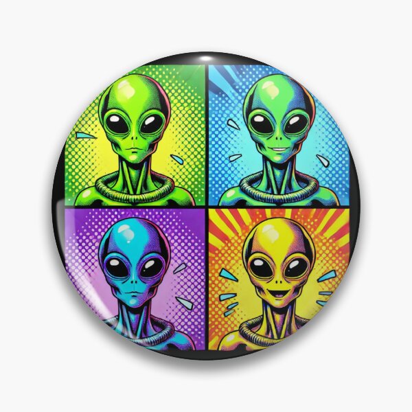 Artikelvorschau, Glückliche Aliens entworfen und verkauft von Planetporridge.