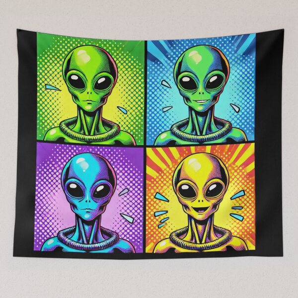 Item preview, Happy Aliens designed and sold by Planetporridge.