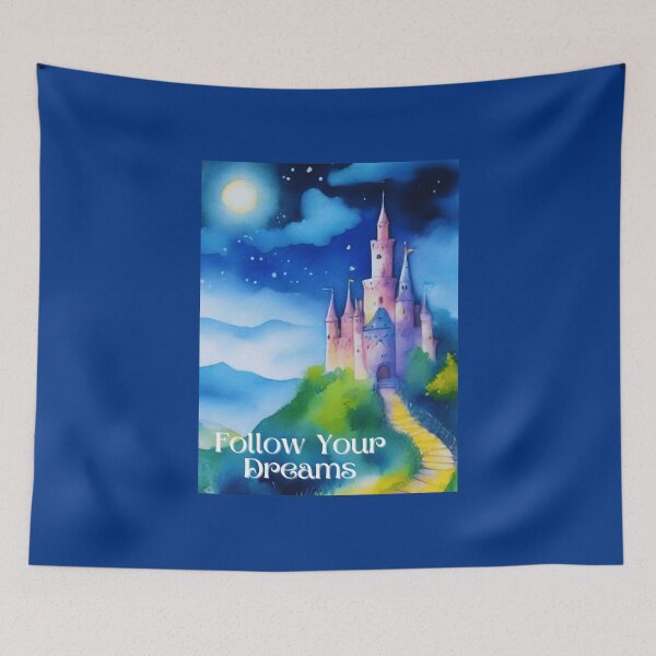 Item preview, Castle on a Hill, Follow Your Dreams designed and sold by Marymarice.