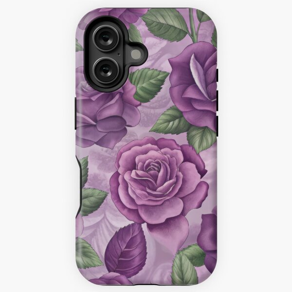 Vista previa del artículo con la obra «Patrón Rosa Morada.», diseñado y vendido por misteranimal.