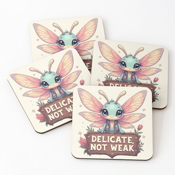 Item preview, Delicate, Not Weak – Empowering Kawaii Dragonfly by LaLi Designs designed and sold by LaLi-Designs.