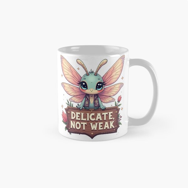 Item preview, Delicate, Not Weak – Empowering Kawaii Dragonfly by LaLi Designs designed and sold by LaLi-Designs.