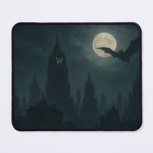 Item preview, Dark Gothic City Under the Moonlight designed and sold by ArtFlow1.