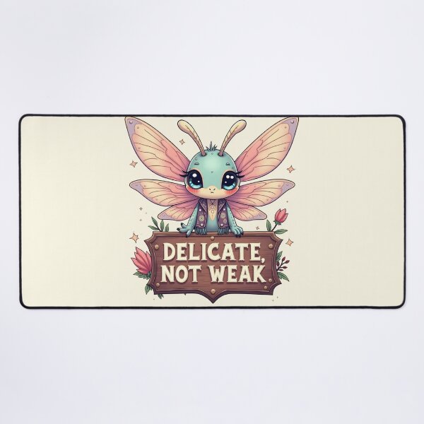 Item preview, Delicate, Not Weak – Empowering Kawaii Dragonfly by LaLi Designs designed and sold by LaLi-Designs.