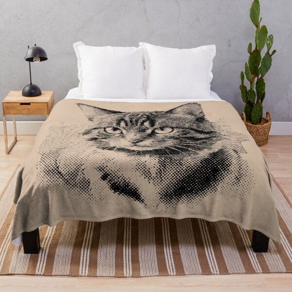 Item preview, Imagen rasterizada de gato: diseño para amantes de los animales y los gatos designed and sold by katyako.