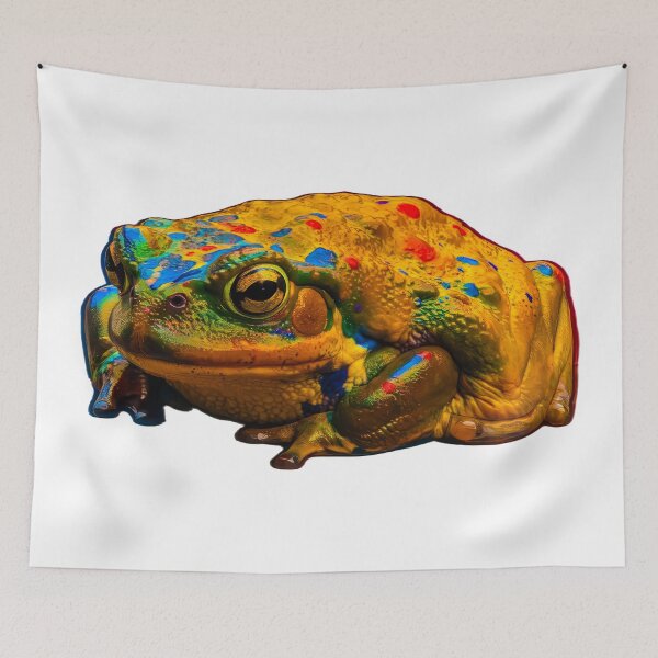 Item preview, Psychedelic Hypnotoad designed and sold by Angry Swan Designs.