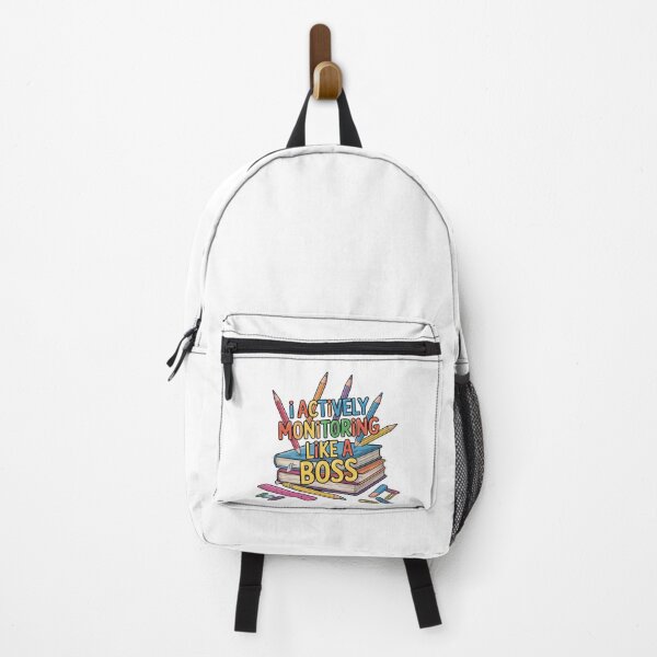 Item preview, Actively Monitoring Like a Boss funny gifts for teacher designed and sold by ThePixelAlchemy.