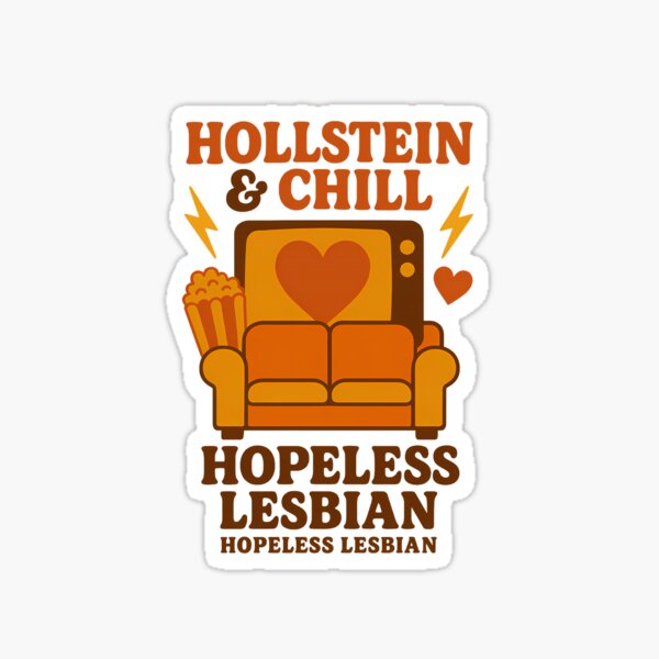 Item preview, Hollstein & Chill – Hopeless Lesbian TV Night Vibes | Haus Of Sin designed and sold by Haus Of Sin.