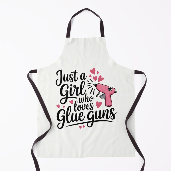 Item preview, Just a Girl Who Loves Glue Guns designed and sold by Jollys-ArtShop.