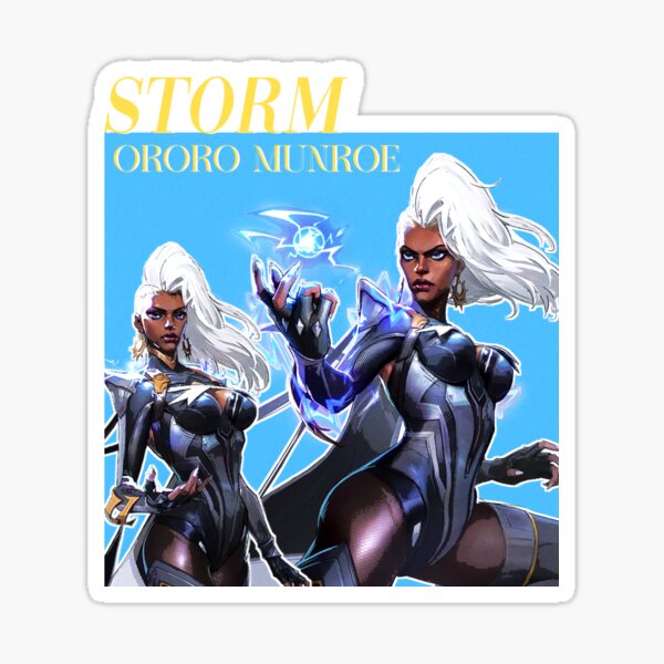 Artikel-Vorschau von Marvel Rivals Storm Retro, designt und verkauft von DragonYEE.