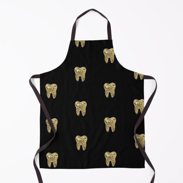 Item preview, Modern Trendy Gold Teeth Dentist Dental Hygienist Assistant designed and sold by SOUFIANE1991.