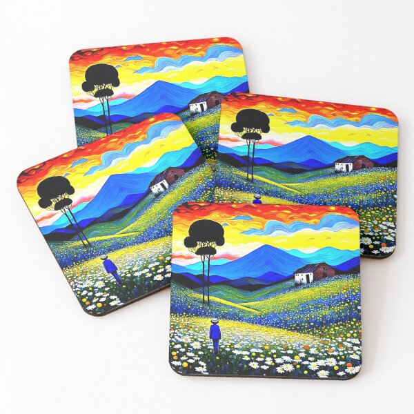 Item preview, Walking in the meadow 3 designed and sold by George Hutton Hunter.