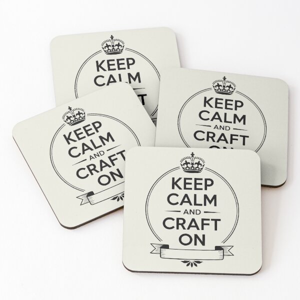 Item preview, Keep Calm and Craft On designed and sold by Jollys-ArtShop.