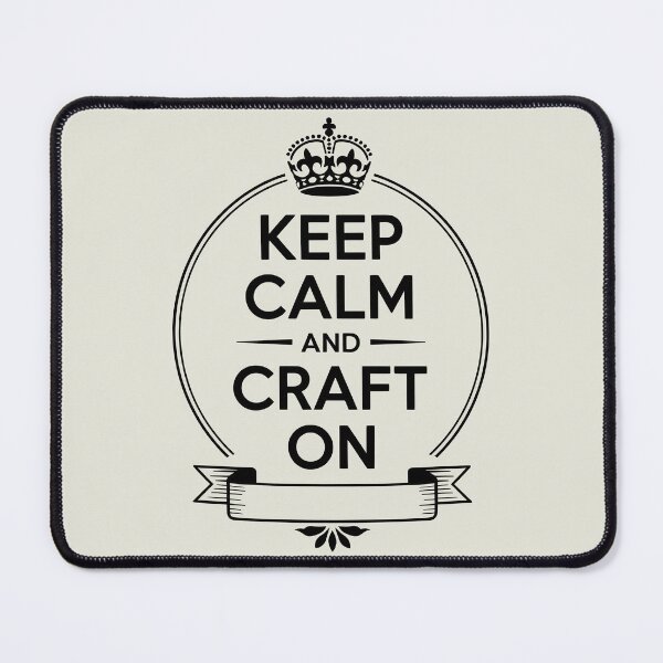 Item preview, Keep Calm and Craft On designed and sold by Jollys-ArtShop.