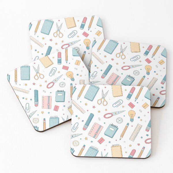 Item preview, Stationery Pattern – Whimsical Office & School Supplies Design designed and sold by ThatBBStore.
