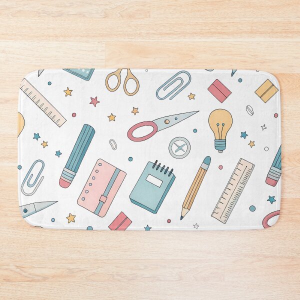 Item preview, Stationery Pattern – Whimsical Office & School Supplies Design designed and sold by ThatBBStore.