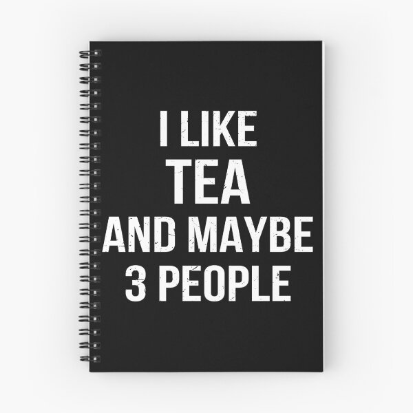 Item preview, I Like Tea And Maybe 3 People designed and sold by Lemon Pepper.