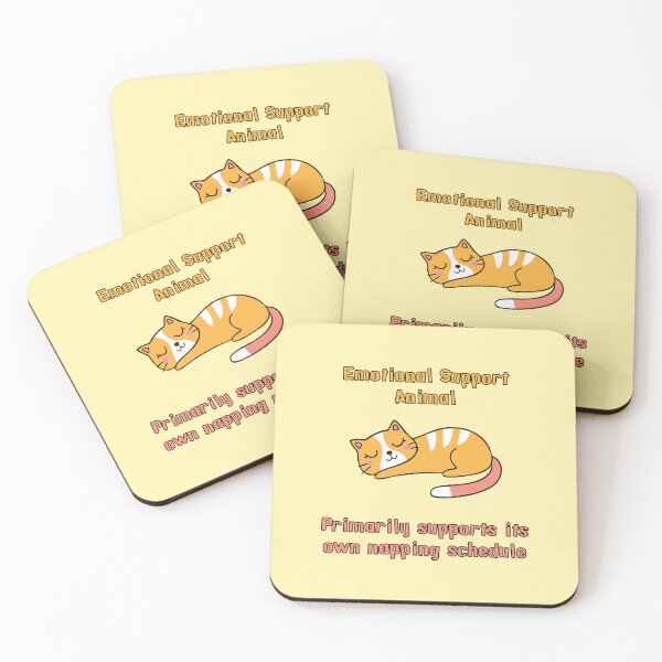 Item preview, Emotional Support Cat Nap designed and sold by eldram.