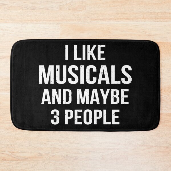 Item preview, I Like Musicals And Maybe 3 People designed and sold by Lemon Pepper.