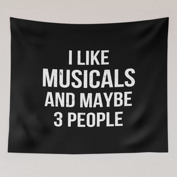 Item preview, I Like Musicals And Maybe 3 People designed and sold by Lemon Pepper.