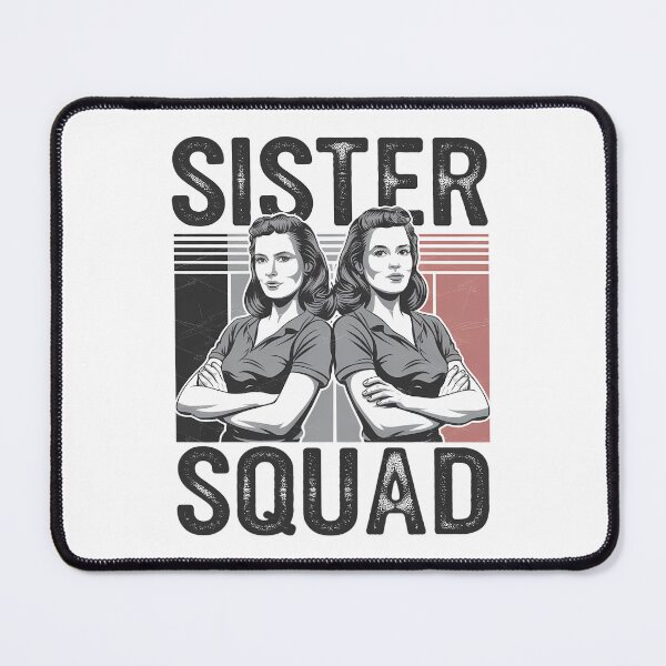 Item preview, Sister Squad – Retro Feminist Empowerment designed and sold by Taans-Creation.