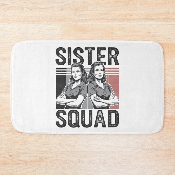 Item preview, Sister Squad – Retro Feminist Empowerment designed and sold by Taans-Creation.