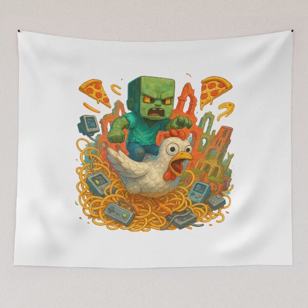 Item preview, Chicken Jockey in Italian Brainrot Realm designed and sold by artist-for-you.