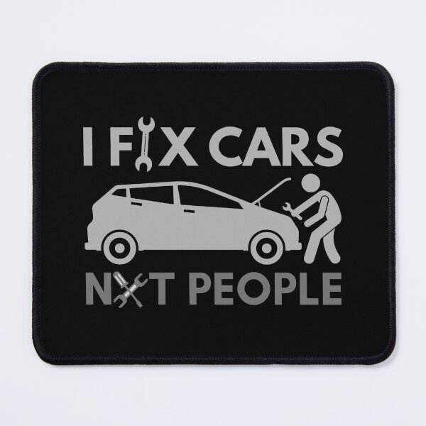 Item preview, I Fix Cars Not People Mechanic Funny designed and sold by Guess4best.