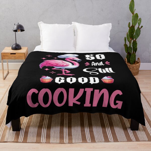 Item preview, Cute Flamingo 50 And Still Good Cooking designed and sold by Creat-Des.