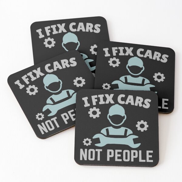Item preview, I Fix Cars Not People Mechanic Funny designed and sold by Guess4best.
