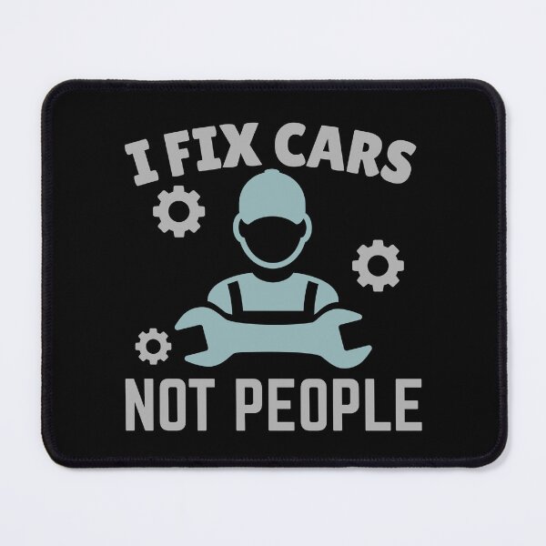Item preview, I Fix Cars Not People Mechanic Funny designed and sold by Guess4best.