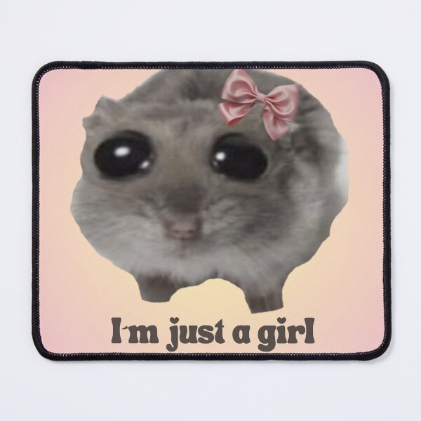 Item preview, I'm just a girl hamster designed and sold by xxBeeLyxx.