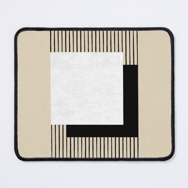 Item preview, Square B&W Stripes - Abstract designed and sold by moonlightprint.