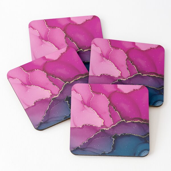 Item preview, Abstract Vibrant Rainbow Ombre - Alcohol Ink designed and sold by svarupa.